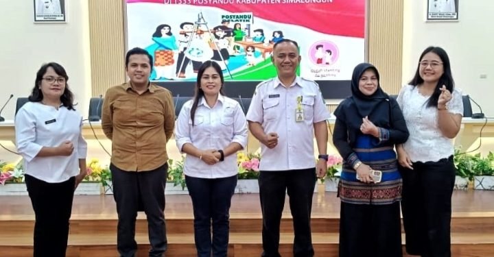 Pasca Intervensi Serentak Pencegahan Stunting, TPPS Kabupaten Simalungun Gelar Rakor