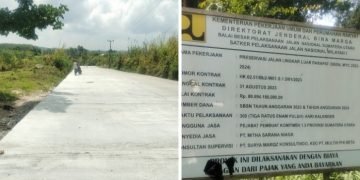 Masyarakat Apresiasi Proyek Preservasi Jalan Lingkar Luar Parapat di Simalungun