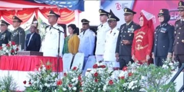 Upacara HUT Ke-79 Kemerdekaan RI Tahun 2024 Kabupaten Simalungun Dipusatkan di Kota Perdagangan