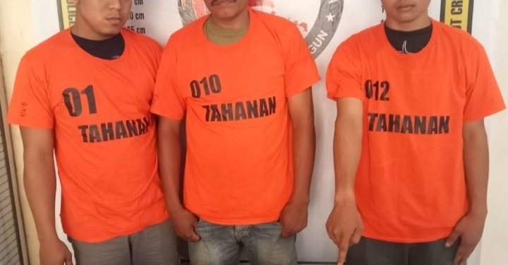 Polsek Perdagangan Amankan Tiga Tersangka Kasus Narkoba di TPU