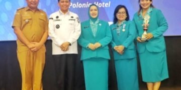 TP PKK Kabupaten Simalungun Raih Penghargaan Lomba HKG Sumut 2024