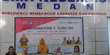 Sri Murni Amanahkan Kepada Wali Murid Agar Siswa Tidak Terlibat Gank Motor Dan Perundungan Disekolah SMAN 10 Medan