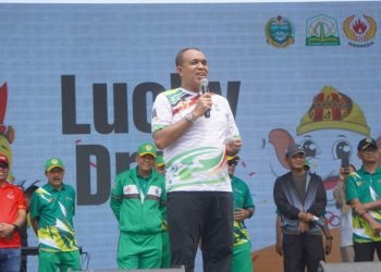 Pj. Bupati Langkat Faisal Hasrimy Hadiri Gebyar PON XXI Aceh-Sumut 2024: Sukseskan Pesta Olahraga Nasional