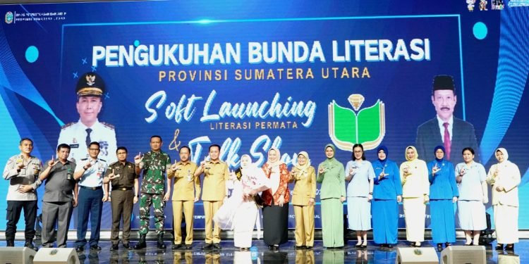 Pj. Ketua TP PKK Langkat Ny. Uke Retno Faisal Hasrimy Siap Tingkatkan Literasi Anak di Kabupaten Langkat