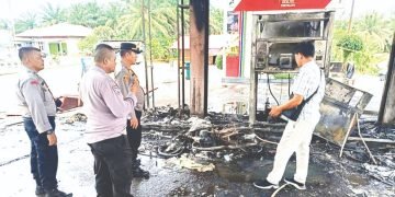 Gegara Pemotor Isi BBM Tanpa Matikan Mesin, SPBU Terbakar