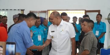 Pj Bupati Langkat Hadiri Pelantikan IMO: Dorong Profesionalisme Media Online untuk Kemajuan Daerah