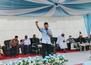 H. Anton Saragih Bersama Ribuan Warga Dolok Batu Nanggar Hadiri Maulid Nabi Muhammad SAW