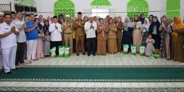 WaliKota dr Susanti Dewayani SpA Peringatan Maulid Nabi Muhammad SAW di Masjid Iqra RSUD dr Djasamen Saragih Pematangsiantar