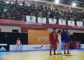 Hari Ketiga Cabor Sambo PON XXI: Jawa Barat Raih 3 Emas, Persaingan Ketat dengan DKI Jakarta