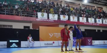 Hari Ketiga Cabor Sambo PON XXI: Jawa Barat Raih 3 Emas, Persaingan Ketat dengan DKI Jakarta