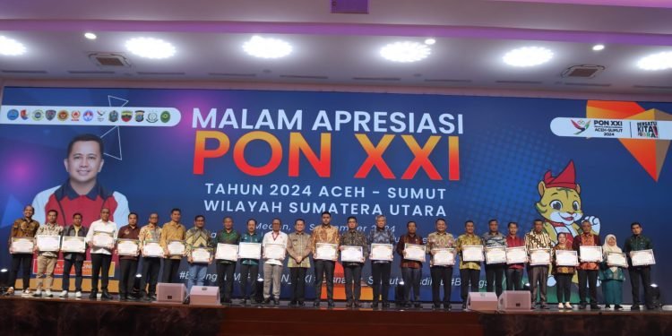 Volunteer PON XXI Aceh-Sumut Pecahkan Rekor MURI, Pj Bupati Langkat Apresiasi Peran Relawan Langkat