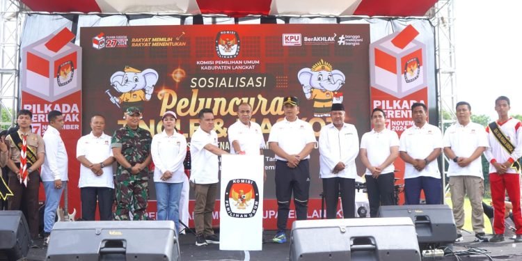 Pj Bupati Langkat Hadiri Peluncuran Jingle dan Maskot Pilkada: Ajak Masyarakat Wujudkan Pemilu Damai dan Bermartabat
