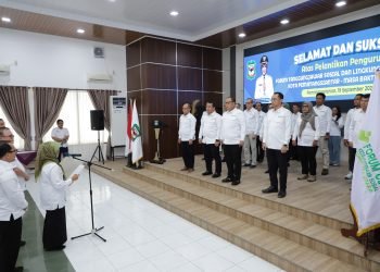 Wali Kota menghadiri acara Pelantikan F-TJSLP Kota Pematangsiantar Masa Bakti 2024-2027