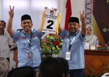 Paslon H. Anton Saragih dan Benny Gusman Sinaga Resmi Mendapatkan Nomor Urut 2 di Pilkada Simalungun 2024, Himbau Pendukung untuk Kampanye Damai