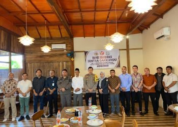 Wakapolres Langkat Hadiri Rapat Sentra Gakkumdu Pilkada Kabupaten Langkat