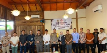 Wakapolres Langkat Hadiri Rapat Sentra Gakkumdu Pilkada Kabupaten Langkat
