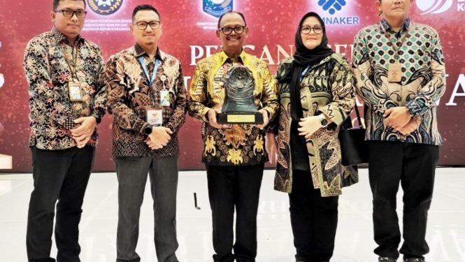 Pemkab Simalungun Terima Anugerah Penghargaan Paritrana Award Tahun 2024