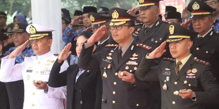 Hadiri Upacara Peringatan Hari Kesaktian Pancasila Tahun 2024, Polres Langkat Siap, Patuh dan Setia Terhadap Nilai Luhur Pancasila
