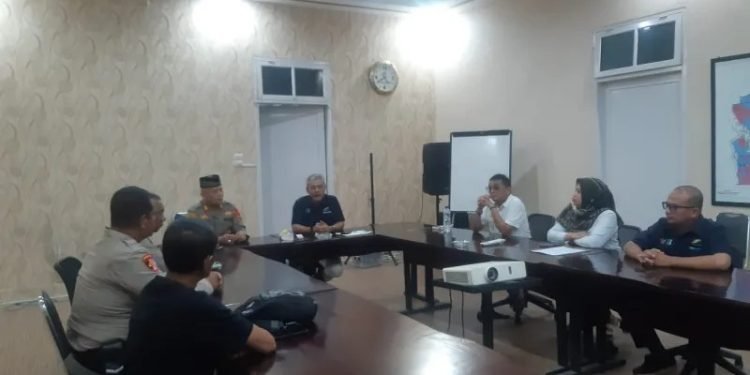 Kapolsek Perdagangan Jalin Sinergitas Dengan PT KINRA KEK Mangkei Dan PISMK