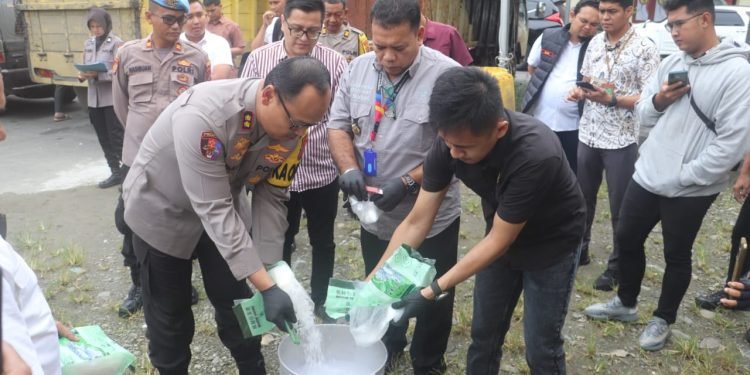 Polres Langkat Musnahkan Barang Bukti Sabu Seberat 21.426,58 Gram Sabu