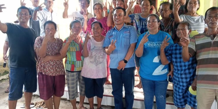 Masyarakat muara mulia sangat bahagia hadirnya Benny Gusman Sinaga Calon wakil bupati Simalungun