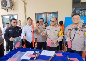 20 Anggota Geng Motor Tersangka Diduga Penyebab tewasnya remaja di Deli Serdang