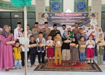 Polres Simalungun Gelar Peringatan Maulid Nabi Muhammad SAW