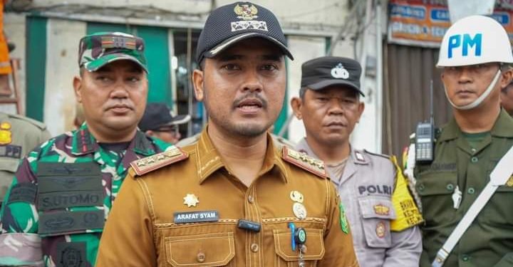 Menyalai Aturan, Sejumlah Ruko di Medan Petisah di Tertibkan