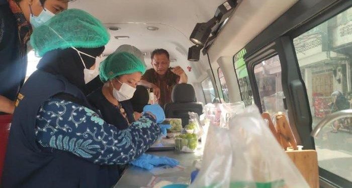 Pemko Medan Sidak Belasan Lokasi Penjual Buah Anggur Shine Muscat