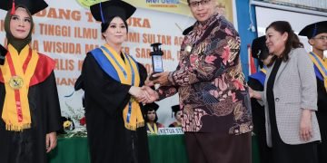 Pjs Wali Kota Pematangsiantar menghadiri acara Sidang Terbuka STIE Sultan Agung, Wisuda Magister, Sarjana, dan Des Natalis ke-24 Tahun 2024