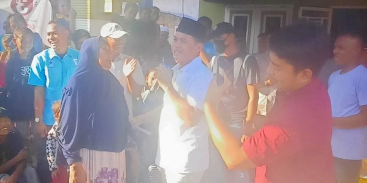 Calon Bupati BATU BARA Ir. Zahir Kunjungi Masyarakat Tanjung Tiram