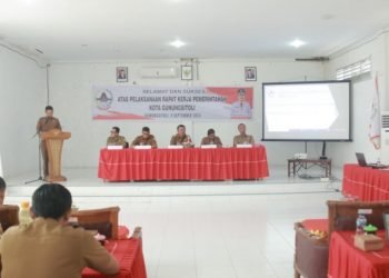 Wali Kota Gunungsitoli Buka Secara Resmi Rapat Kerja Pemerintahan Kota Gunungsitoli Tahun 2024