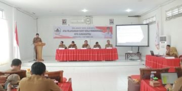 Wali Kota Gunungsitoli Buka Secara Resmi Rapat Kerja Pemerintahan Kota Gunungsitoli Tahun 2024