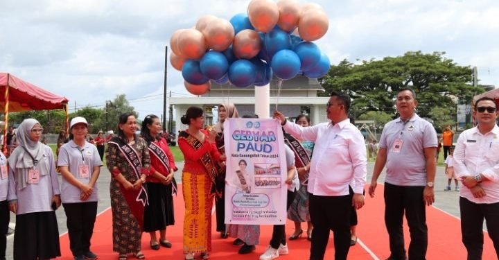 Meriahnya Gebyar PAUD Kota Gunungsitoli Tahun 2024