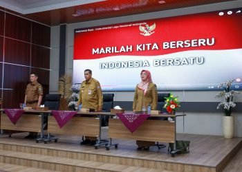 Pjs Wali Kota Pematangsiantar Drs Matheos Tan MM Menghadiri Acara Sosialisasi Aplikasi Simponi