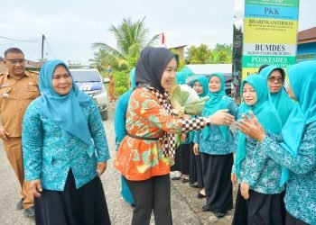 Pj Ketua TP PKK Langkat Evaluasi Calon Desa Percontohan 2024 di Telaga Jernih dan Arah Condong