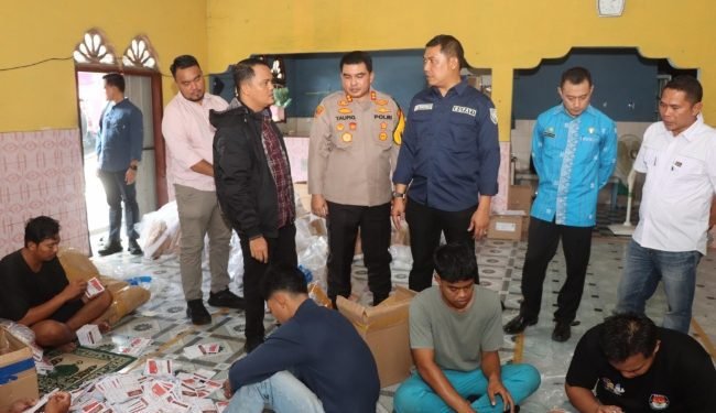 Kapolres dan Pj. Bupati Batubara Pastikan Logistik Pilkada 2024 Aman