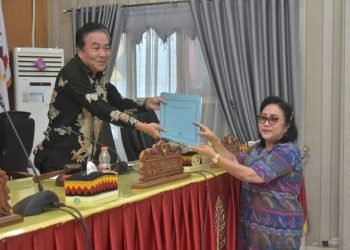Fraksi Gerindra Gunungsitoli Sampaikan Pandangan Umum Atas Ranperda Perubahan