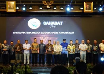 Pj Bupati Langkat Faisal Hasrimy Raih Penghargaan “Sahabat Pers Award 2024”
