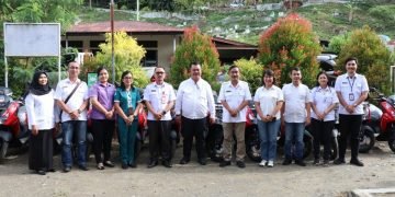 Wali Kota Gunungsitoli Serahkan 17 Unit Sepeda Motor Ke PUSLING Lingkup Pemko Gunungsitoli