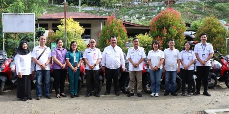 Wali Kota Gunungsitoli Serahkan 17 Unit Sepeda Motor Ke PUSLING Lingkup Pemko Gunungsitoli