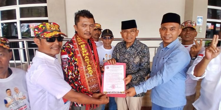 FBI dan Boby Lovers Simalungun Deklarasikan Dukungan Pasangan Calon Bupati H. Anton Saragih-Benny Gusman Sinaga