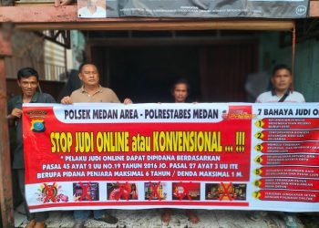 Atensi Kapolri, Polsek Medan Area Mulai Giat Preemtif Brantas Judol Mulai Warnet Dan Indomaret