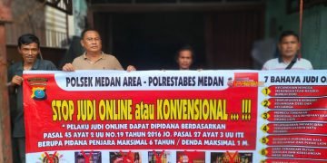 Atensi Kapolri, Polsek Medan Area Mulai Giat Preemtif Brantas Judol Mulai Warnet Dan Indomaret