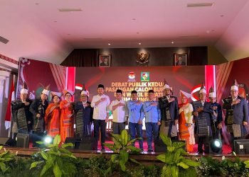 Debat Calon Bupati Simalungun, Radiapoh Paslon 01 Gelagapan dan Tak Mengakui Ucapannya Terkait Sebutan “Drakula”