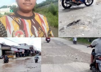 PAC PKN Namorambe sangat Menyanyangkan melihat kondisi Jalan Rusak Parah di Namorambe