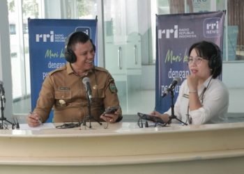 Pjs. Wali Kota Gunungsitoli Hadiri Undangan Dialog ke RRI Gunungsitoli