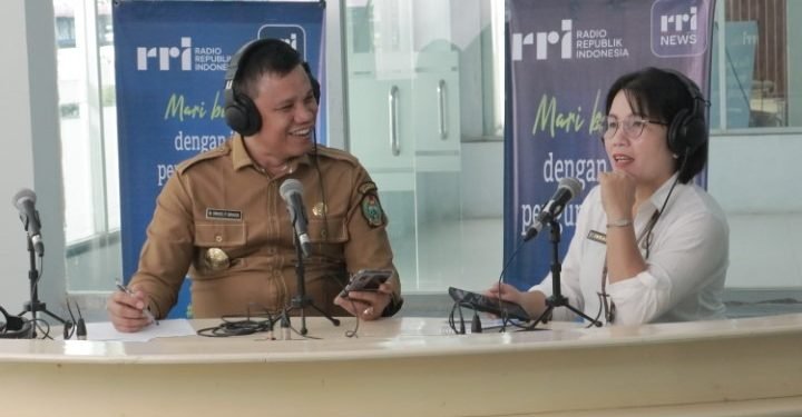 Pjs. Wali Kota Gunungsitoli Hadiri Undangan Dialog ke RRI Gunungsitoli