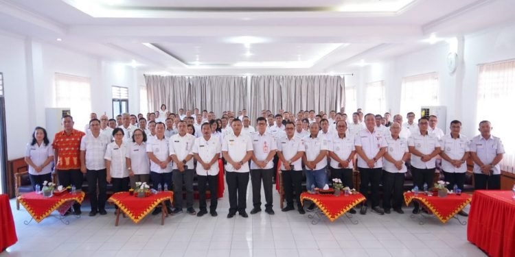Pemko Gunungsitoli Melaksanakan Rapat Koordinasi Pemerintahan Desa dan Kelurahan Tahun 2024