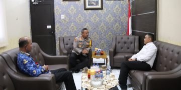 Pjs. Wali Kota Gunungsitoli Silaturahmi ke Polres Nias dan ke Kejaksaan Negeri